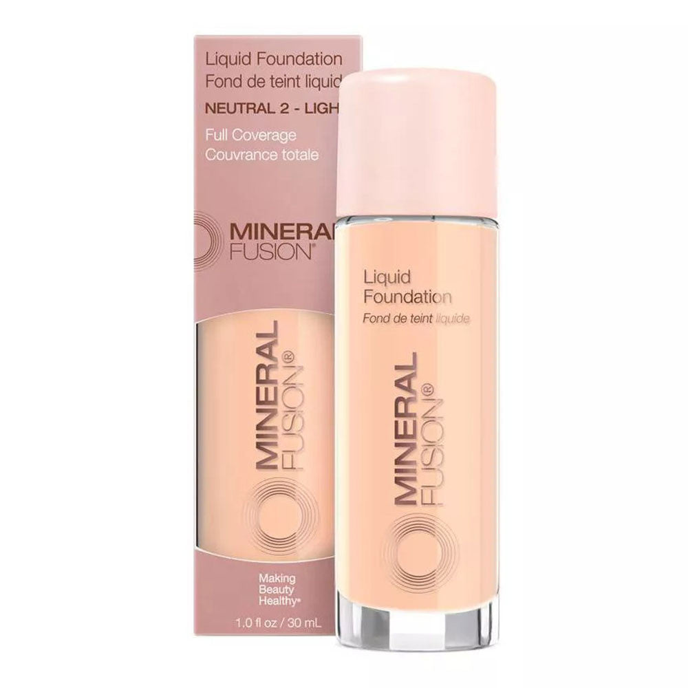 Mineral Fusion Liquid Foundation, Neutral 2 Light, 1 Oz